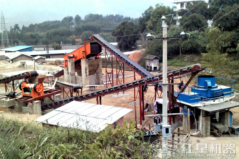 浙江河卵石制砂生產(chǎn)線 浙江河卵石制砂生產(chǎn)線